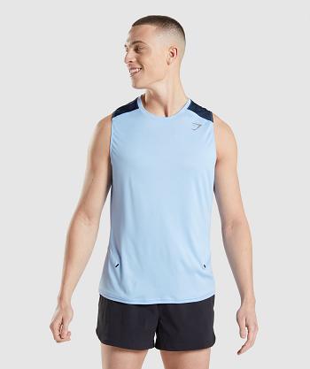 Pánské Tílko Gymshark Speed Evolve Blankyt | CZ 2273DFM